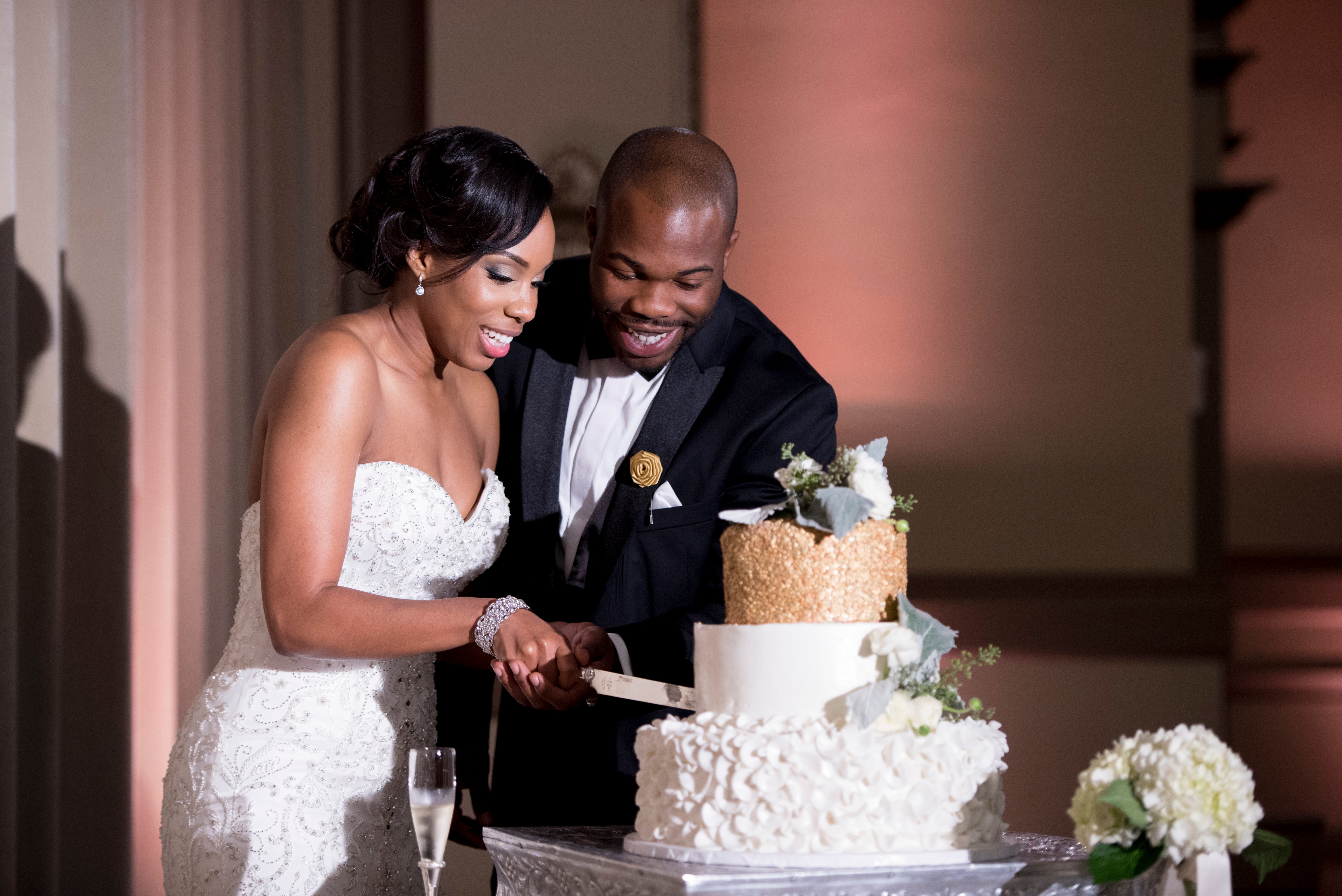 Bridal Bliss: Justin And Stephanie's Richmond Wedding Was Where Vintage Met Glam
